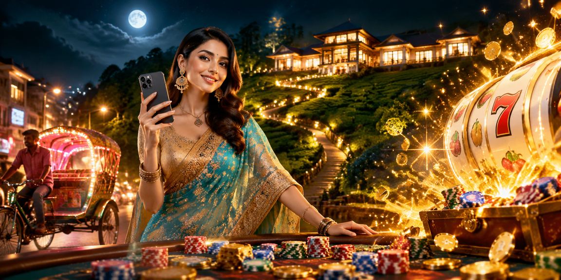 ঢাকায় স্লট গেম খেলছেন একজন ব্যবহারকারী