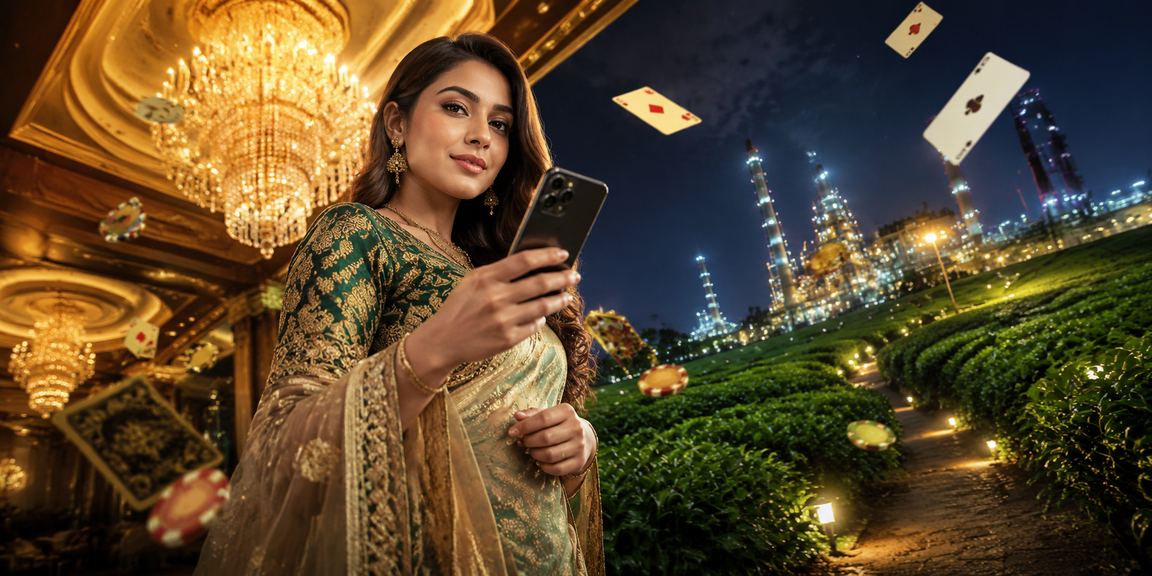 নারায়ণগঞ্জে চা বাগানে বসে বেটিং করছেন একজন ব্যবহারকারী